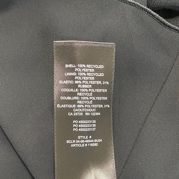 Aritzia Elegant Black Midi Dress Size 8 - Picture 14 of 16